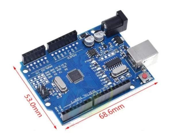 Compatível Arduino Uno R3 Atmega328 Smd Com Cabo Usb Mtek 0107