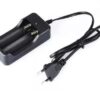 Carregador Duplo P/ Bateria 18650 4,2v/3,7v Recarregável