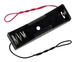 1 Case Suporte Bateria 18650 Para 1 Bateria 3,7v