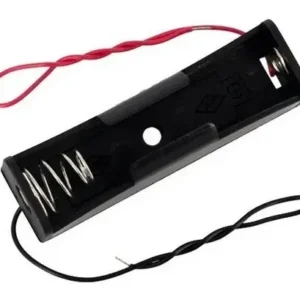 1 Case Suporte Bateria 18650 Para 1 Bateria 3,7v
