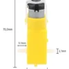 Motor Dc 3v A 6v Caixa De Redução E Eixo Duplo P/ Robótica